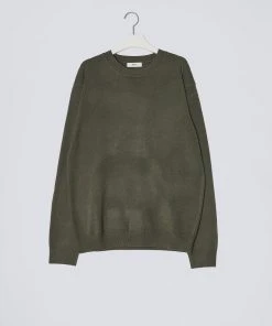 [DWSCOMPANY] SS 22 Cashmere Round Knitwear(Khaki)