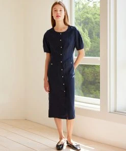 [ANEDIT] Summer 22 Classic Button Dress_NV