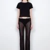 [PAIN OR PLEASURE] Summer 22 NIOBE PANTS Black