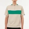 [ANOTHER YOUTH] Summer 22 Half Zip-up T - Beige Best Sellers