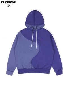 Best Sellers [DUCKDIVE] SS 22 Hard Cotton Wave Hood PURPLE