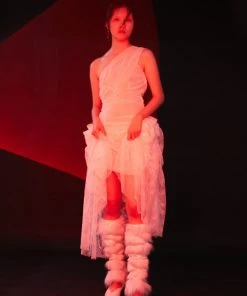 Best Sellers [NACHE] Summer 22 WAVY LAYERED CHIFFON DRESS