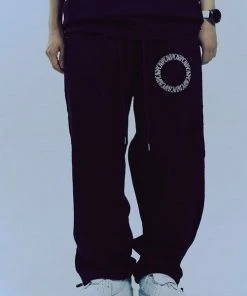 [CHAPCHAP] SS 22 Circle Chap Logo Sweat Pants(Black)