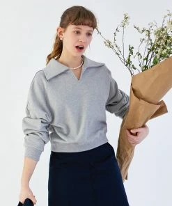 [ANEDIT] Summer 22 Raglan Collar Sweatshirt_MG Best Sellers