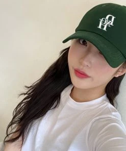 [DXOH] Seasonless STACK LOGO BALLCAP DARK GREEN