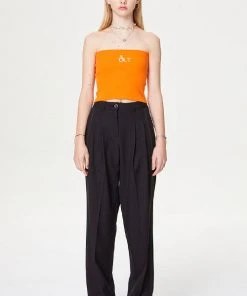 Best Sellers [OUTXO] Summer 22 RUBY TOP ORANGE