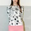 [ROCCI ROCCI] Summer 22 Fairy Garden Long Sleeve T-shirt (BLACK) Best Sellers