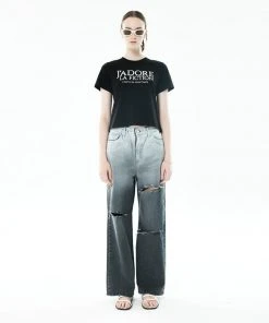Best Sellers [LARTIGENT] Summer 22 GRADATION DENIM PANTS(GRAY)