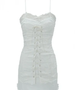 Best Sellers [GANGYOUNG] SS 22 WHITE BURN DRESS