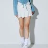Best Sellers [PLASMASPHERE] SS 22 Terry Skirt [Ivory]