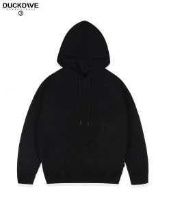 [DUCKDIVE] Summer 22 Inside Out Wave Hood Black Best Sellers