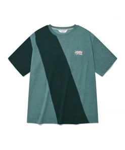 Best Sellers [PHOS333] SS 22 Tone-on-tone PHOS Tee/Green