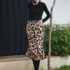 Best Sellers [SORRY TOO MUCH LOVE] FW 21 Leopard Midi Skirts_Beige