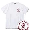 Best Sellers [FASTLE] SS 22 Flower Dragon Symbol Tee White