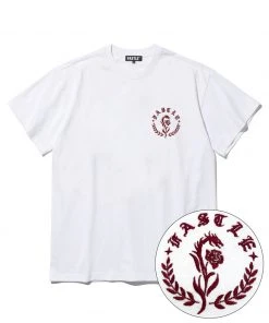 Best Sellers [FASTLE] SS 22 Flower Dragon Symbol Tee White