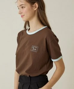 Best Sellers [DEARSTALKER] Summer 22 GARDEN BASIC T - BROWN
