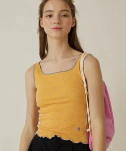 [DEARSTALKER] Summer 22 JUICY FLORAL T - ORANGE Best Sellers
