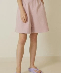 [DEARSTALKER] Summer 22 LILY BERMUDA PANTS - PINK Best Sellers