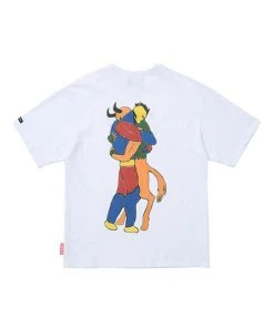 [AJO BY AJO] SS 22 Pride Band Together T-Shirt (WHITE)