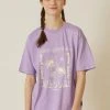 [DEARSTALKER] Summer 22 WATER CREW NECK T - PURPLE