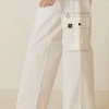 [DEARSTALKER] Summer 22 ZIPP CARGO PANTS - WHITE Best Sellers