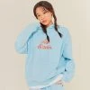 [AQOSTUDIOSPACE] SS 22 A-LOGO HOODIE SKY