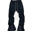 Best Sellers [TRENDY WOOBI] FW 21 Tr Pleated Zipper Pants