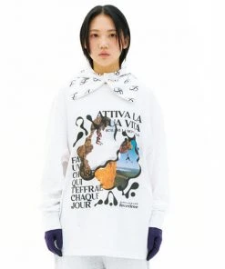 Best Sellers [FEVERTIME] SS 22 Climbing Long Sleeve White