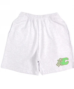 Best Sellers [CHAPCHAP] SS 22 C Logo Shorts(White Melange)