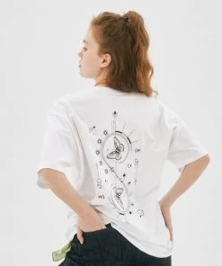 Best Sellers [NASTY FANCY CLUB] Summer 22 CELESTIAL TEE (WHITE)_F22QB445