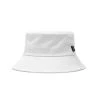Best Sellers [DXOH] Seasonless SIDE LABEL BUCKET HAT [WHITE]
