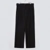 [DWSCOMPANY] SS 22 Belted Wide Slacks(Black)