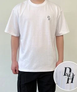 Best Sellers [DXOH] Seasonless BACK STACK LOGO TSHIRT WHITE