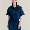 Best Sellers [BENSIMON] Seasonless SUMMER STRING JUMPSUIT - NAVY