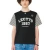 [LECYTO] Summer 22 BIKER CRACK LOGO T-SHIRT_(BLACK) Best Sellers