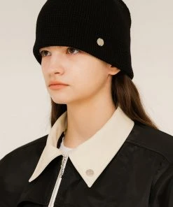[ANOTHER YOUTH] SS 22 Logo Waffle Beanie - Black Best Sellers