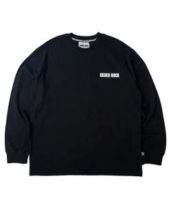 SK8ERROCK [SK8ER ROCK] FW 21 SK8ER ROCK LONG SLEEVE T-SHIRT BLACK