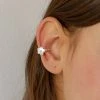 [MIDNIGHT MOMENT] Seasonless Floral Earcuff