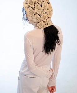 [GIMMETHEYOUNG] SS 22 HOOD NET T-SHIRT / WHITE Best Sellers