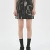Best Sellers [NASTY FANCY CLUB] SS 22 VLINDER MINI SKIRT (BLACK)_F22QD313