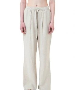 Best Sellers [LO AXUAL] Summer 22 LYOCELL WIDE LOUNGE PANTS_OAT
