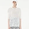 Best Sellers [LARTIGENT] Summer 22 NET KNIT(IVORY)