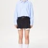 Best Sellers [OUTXO] Summer 22 LUNA SHIRT SKYBLUE