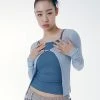 Best Sellers [SETUP EXE] SS 22 Twinkle Golgi Hook Cardigan [Baby Blue]