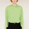 [ANOTHER YOUTH] SS 22 Button Turtleneck T - Light Green