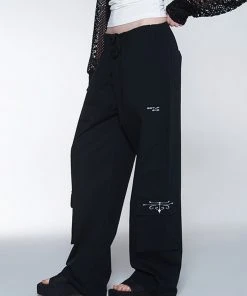 Best Sellers [SETUP EXE] Summer 22 Ripstop Cargo Pants (Black)