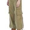 [CRANK] Summer 22 COTTON WAX CARGO WIDE PANTS_KH