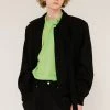 [ANOTHER YOUTH] SS 22 Unbalance Wool Jacket - Black