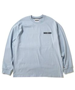 SK8ERROCK [SK8ER ROCK] FW 21 SK8ER ROCK LONG SLEEVE T-SHIRT LIGHT BLUE