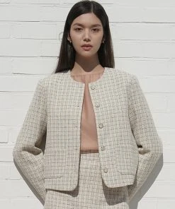 Best Sellers [JOORTI] SS 22 J933 Round Jacket (beige)